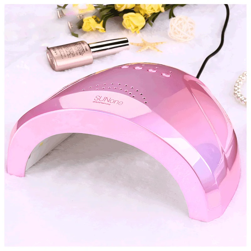 

SUNone Professional 48W LED UV Nail Lamp High Power for Nails All Gel Polish Nail Dryer Sensor Sun LED Lamp Free Delivery