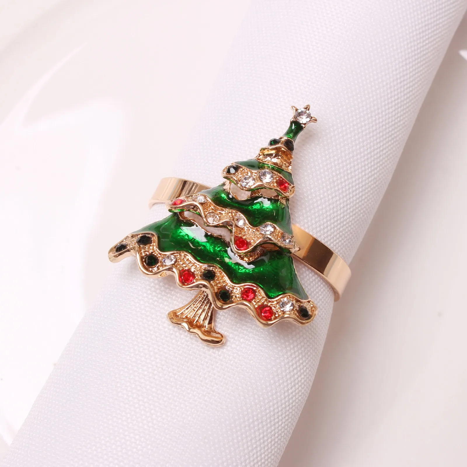 

Napkin Napkin Christmas Napkin Ring Ring Snow Buckle Holiday Christmas Deer Bell Tree Beading Kits for Jewelry Making for Adults