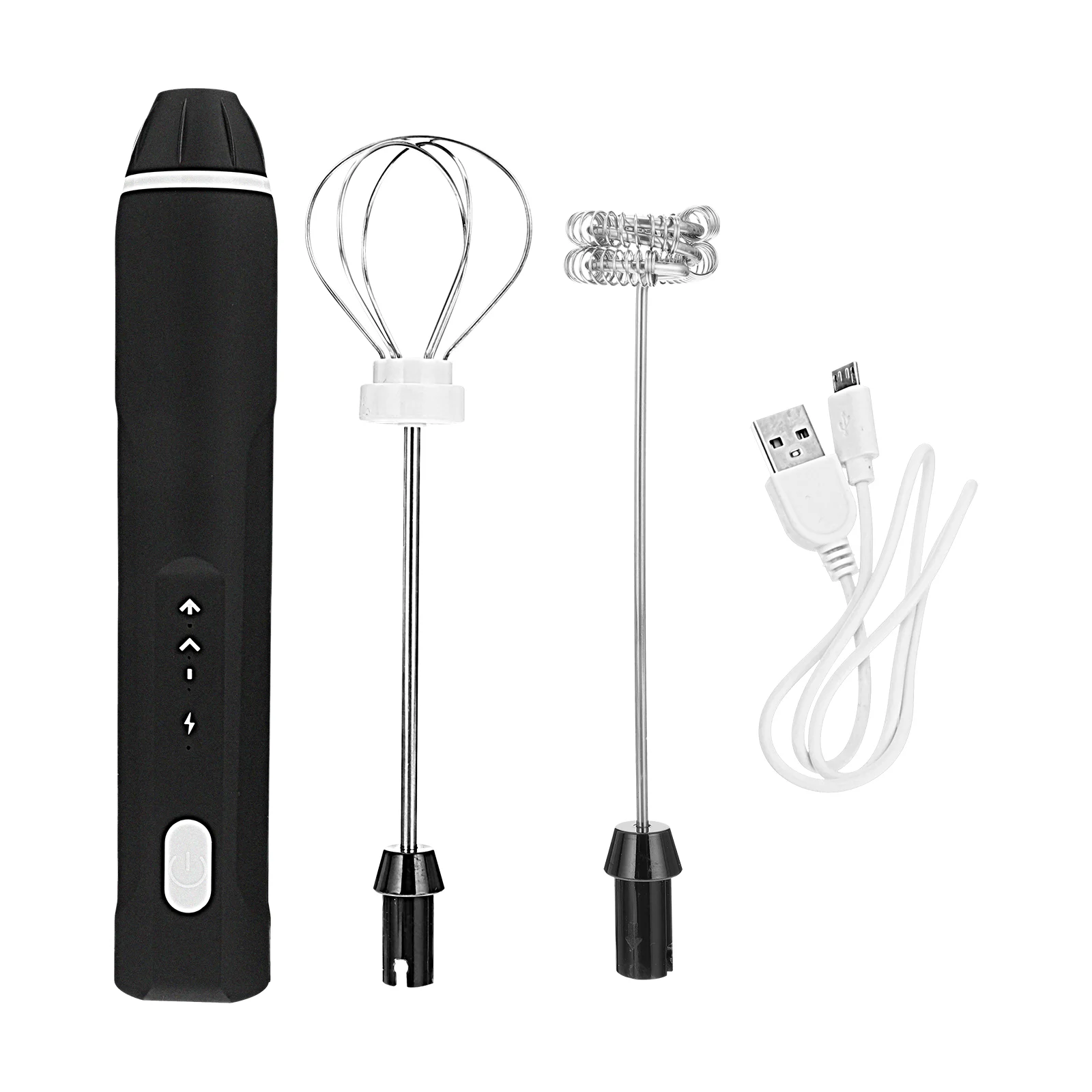 

Электрический барботер, перезаряжаемый 3-скоростной Электрический Миксер с венчиками, 1 комплект