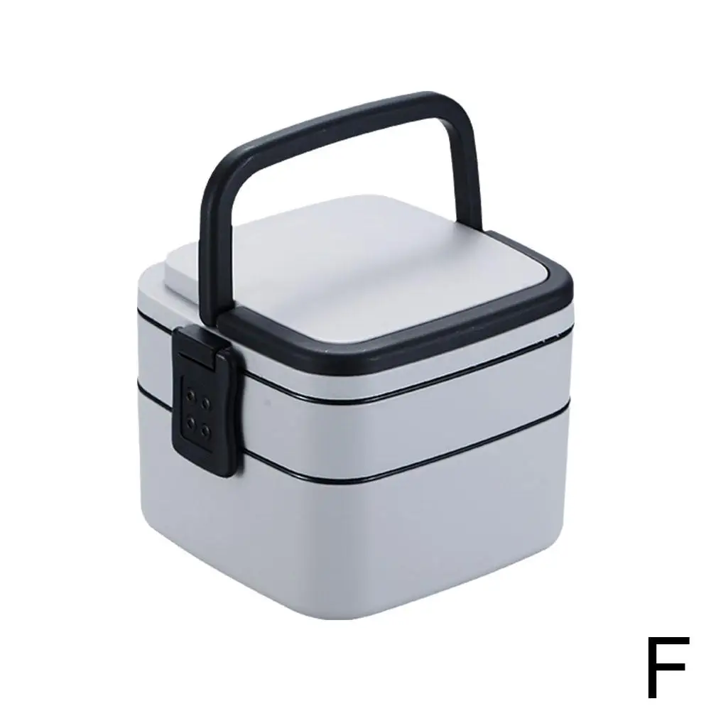 

Двухслойный ланч-бокс из полипропилена, круглый или квадратный