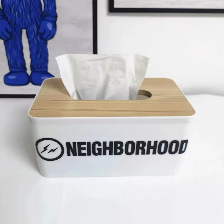 

Lightning paper box ins simple living room office waterproof napkin storage box creative trend
