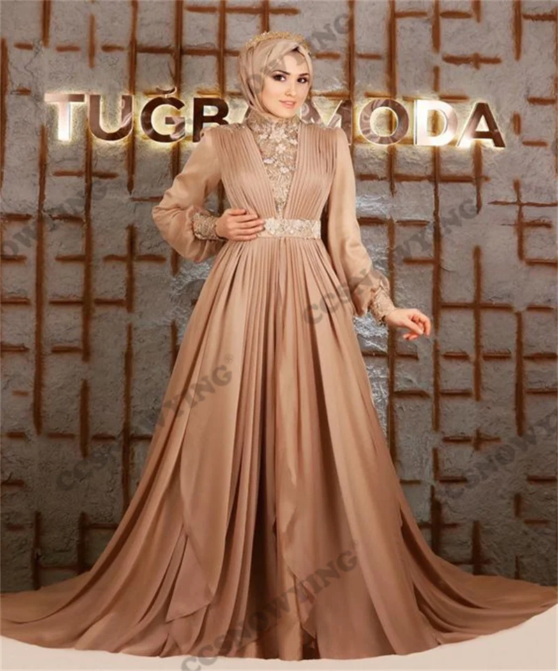 

Женское шифоновое платье с длинным рукавом, длинным рукавом