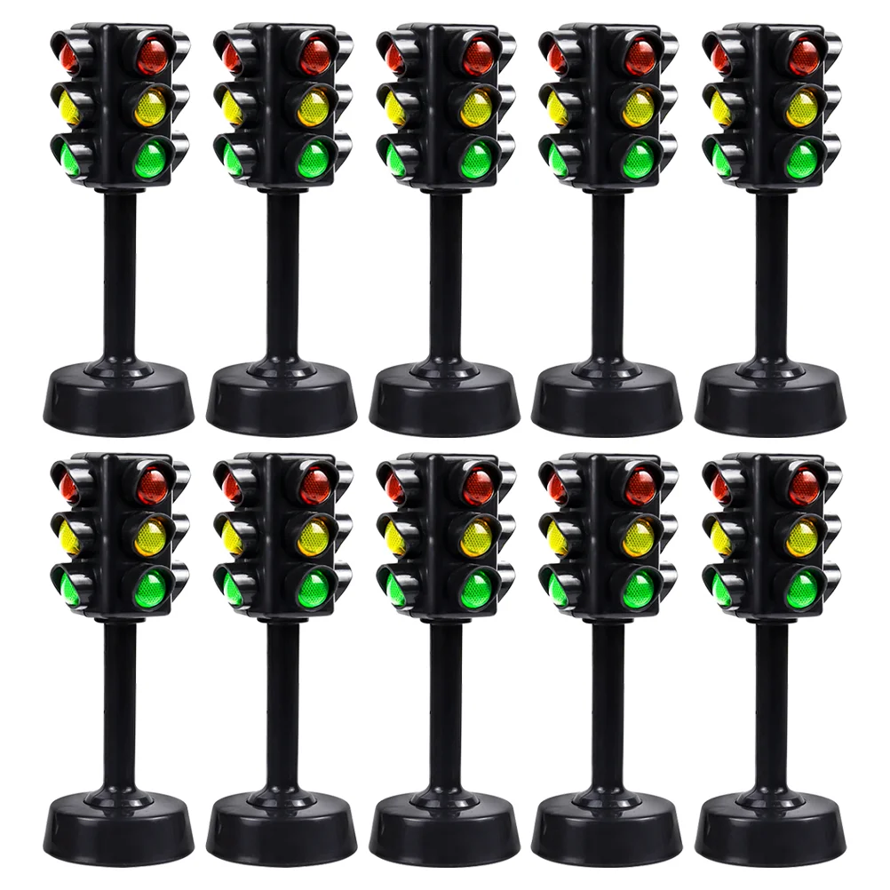 

Traffic Light Model Signs Simulation Signal Plaything Early Educational Playset Toy