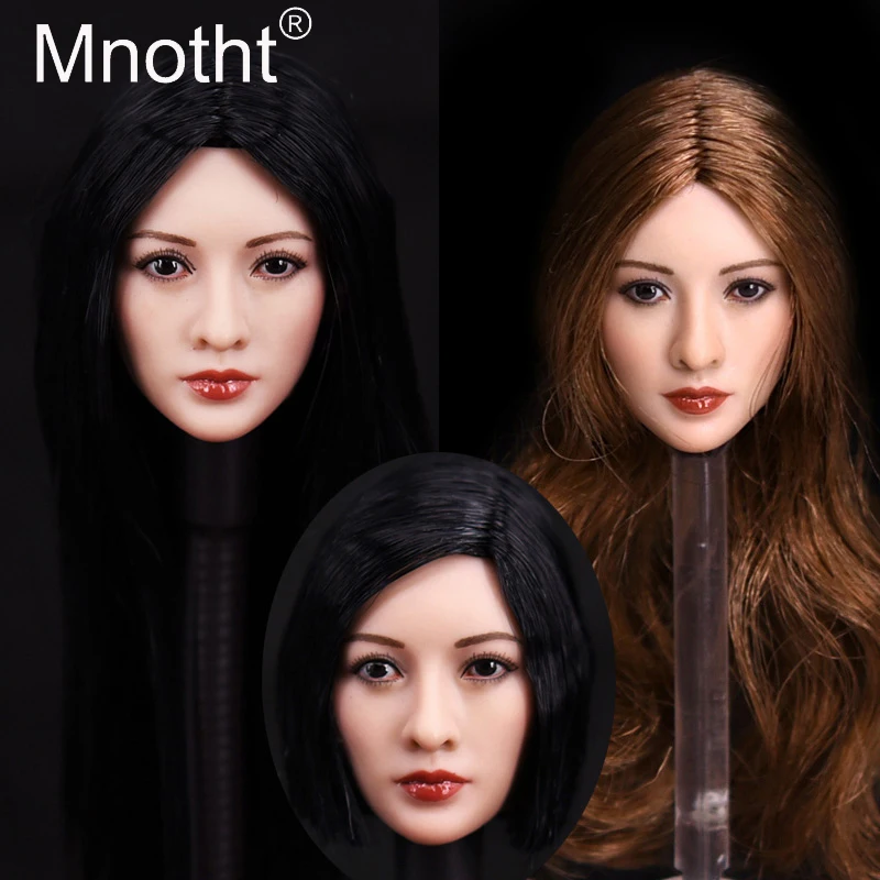 

Mnotht Toys 1:6 Beauty Head Sculpt Asian Chinese Liu Yifei Head Carving Model Toys For 12in Action Figure Collections Hobbies m3