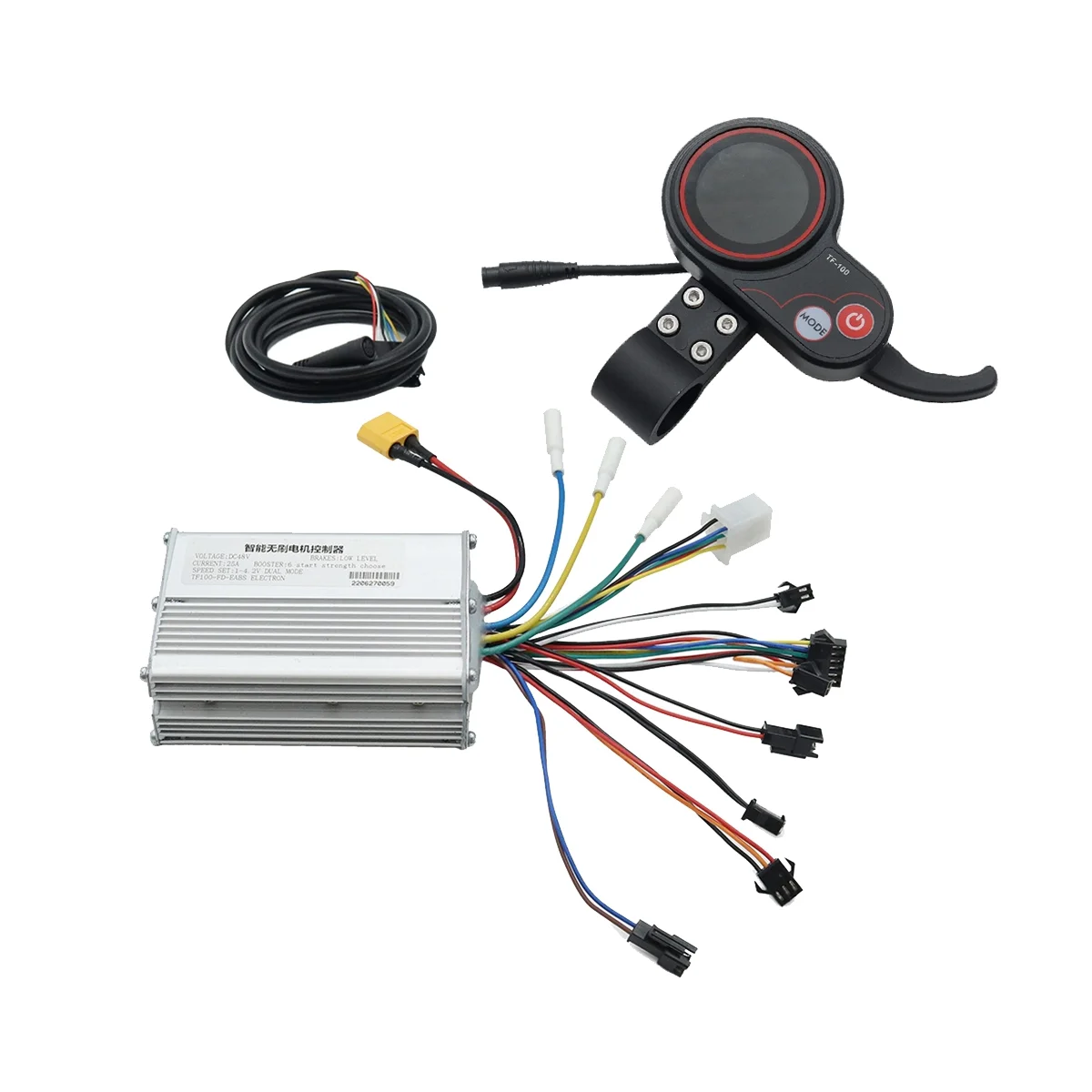 

48V 25A Electric Scooter Controller Dashboard Kit with TF-100 Display Scooter for Electric Scooter Parts