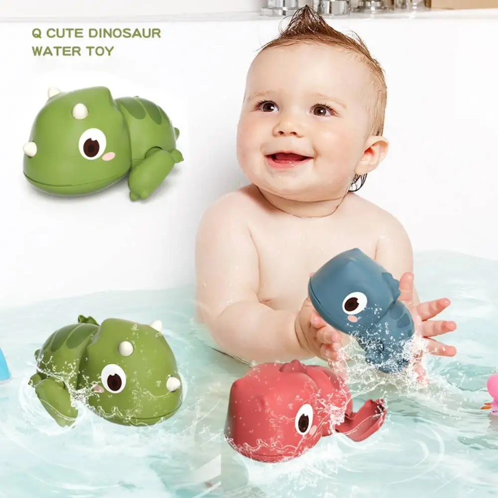 

Детские Игрушки для ванны, купальный динозавр, плавательная черепаха, Кит, бассейн на пляже, Классическая Детская игрушка для купания в воде