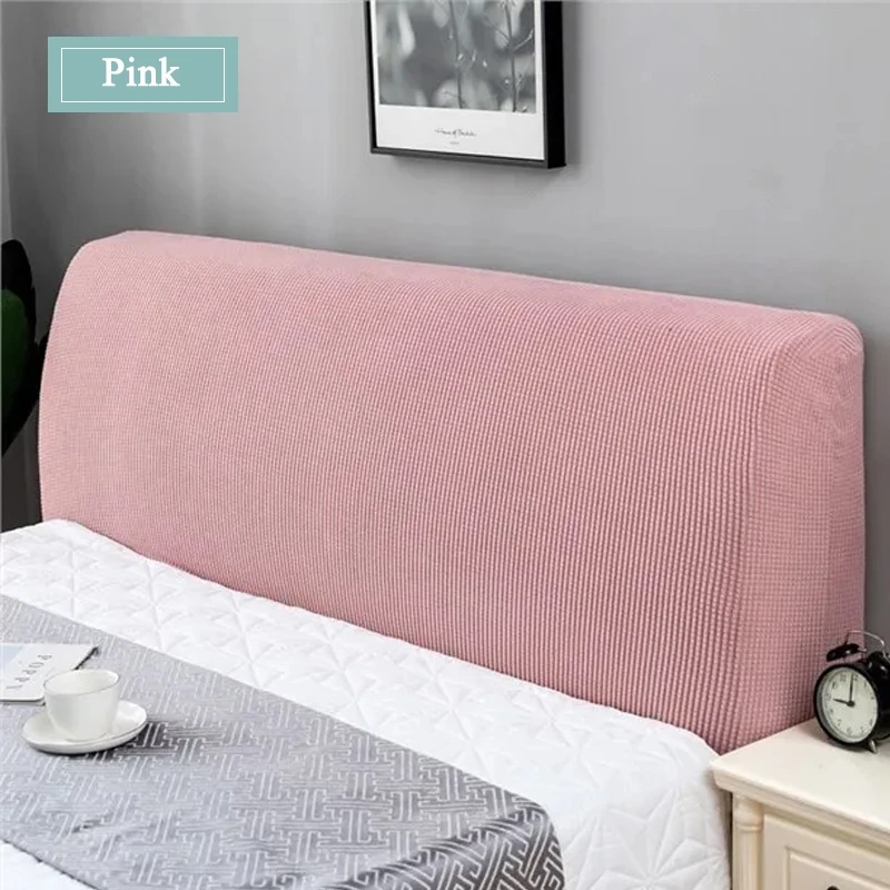 

Elastic Bedhead Cover All-inclusive Bed Head Cover Bed Head Back Protection Headboard Dust Cover Bedroom Removable Bedside Cover