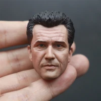 in stock 16th male mel gibson head sculpture movie player model calm version suit usual 12inch body action diy collectable