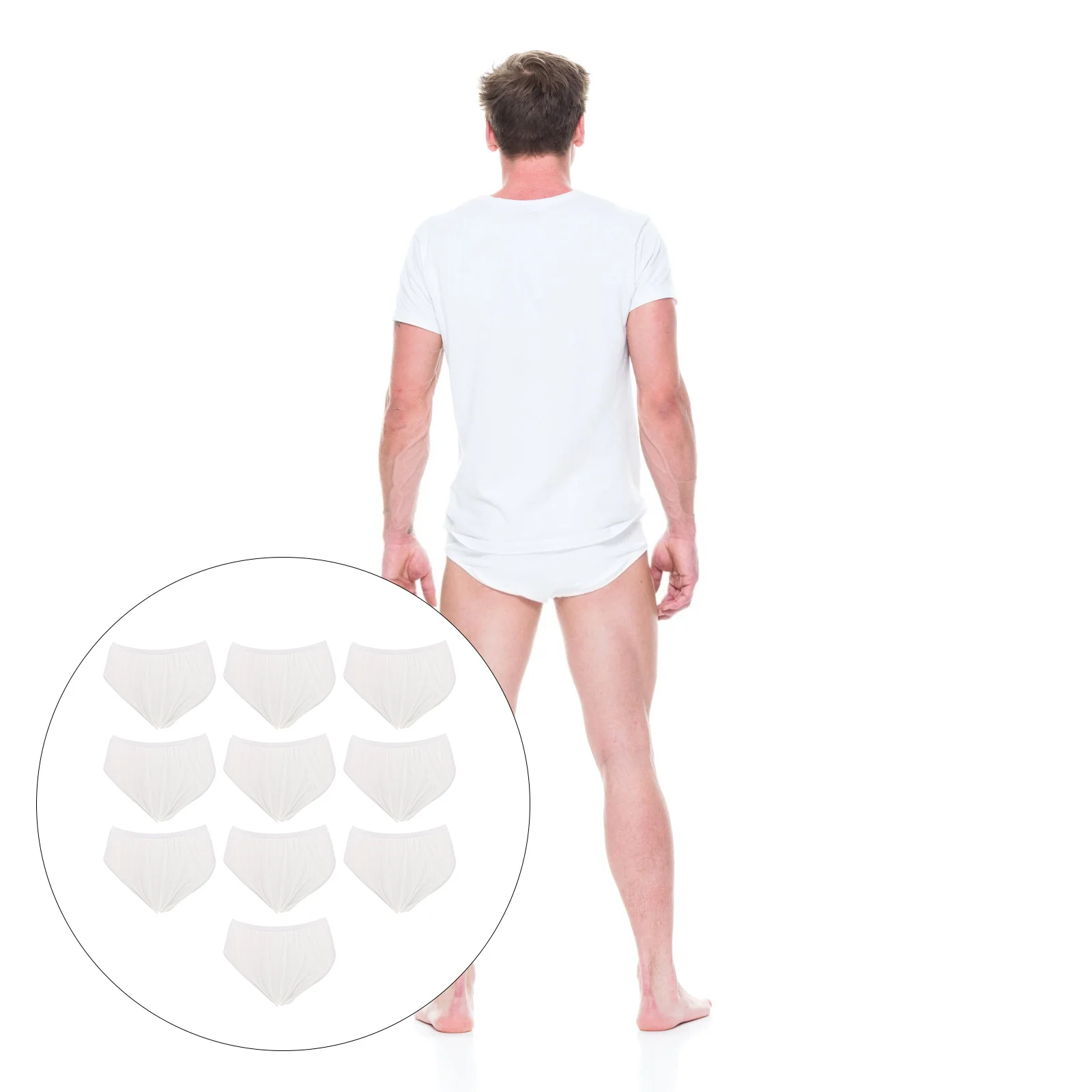 10 шт. мужские одноразовые трусы шорты карманные дорожные детские из чистого