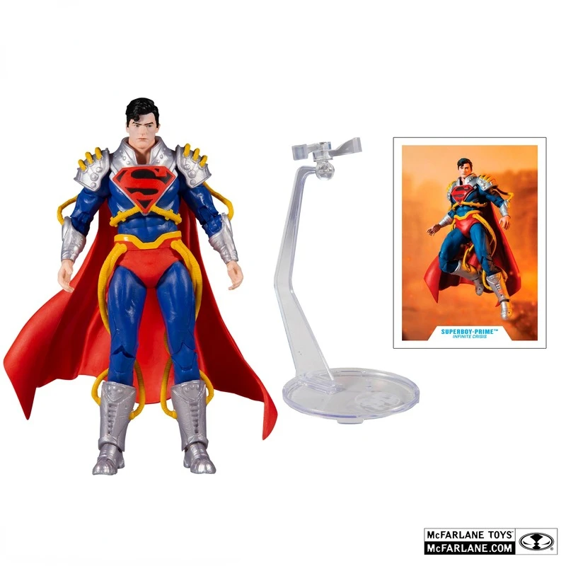 

Original McFarlane Crisis on Infinite Earths Superboy Prime Action Figures Toys Ornaments Gifts