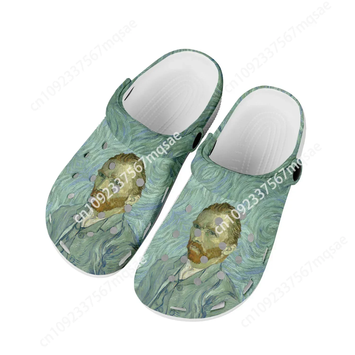 Мужские и женские садовые кроссовки с масляной краской дышащие