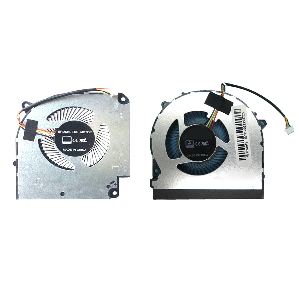 Вентилятор для графического процессора ноутбука Sager NP7852 NP7853 NP7856 NP7856-S NH55EDQ NH58EDQ NH58RDQ DC5V 0.5A 4PIN Новый