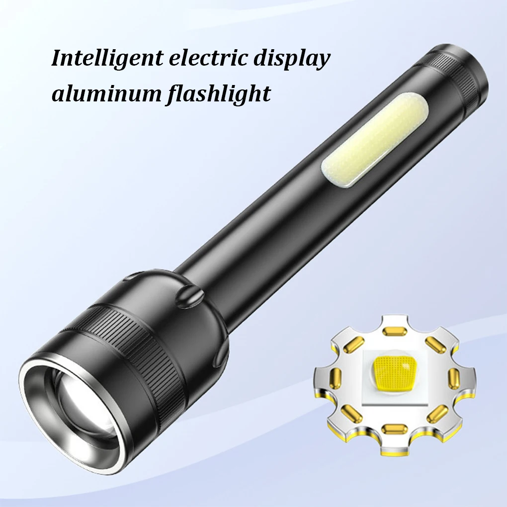 

Портативный водонепроницаемый фонарик для кемпинга с аккумулятором