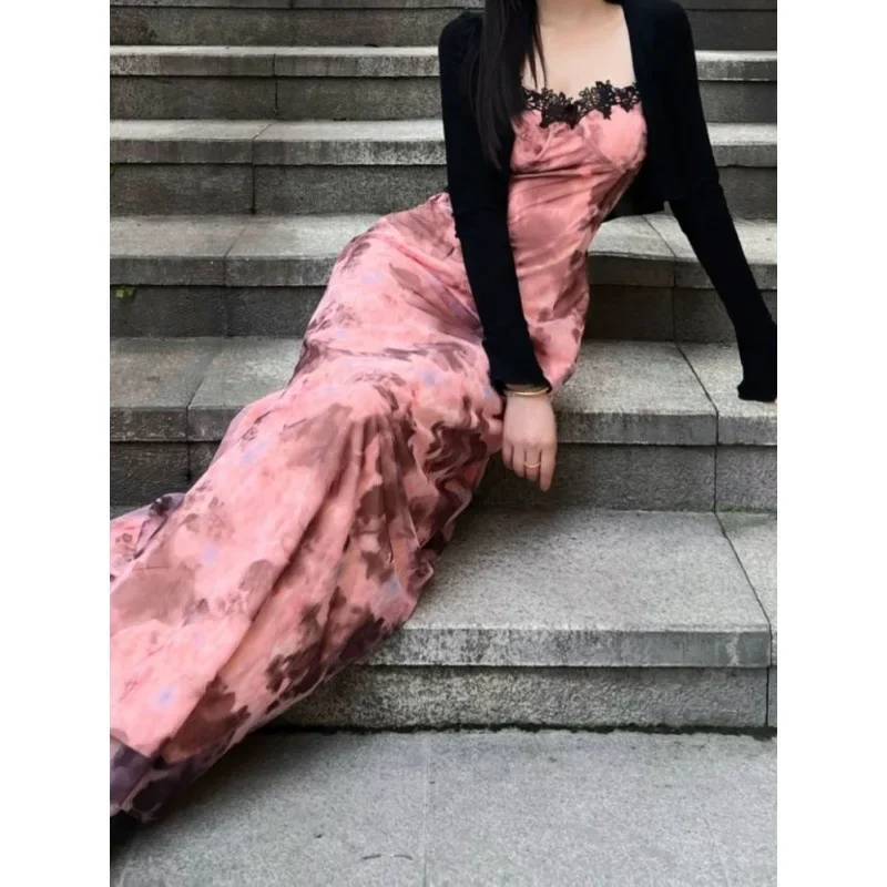 Женское кружевное платье-футляр Pure Desire летнее тонкое платье-кардиган с