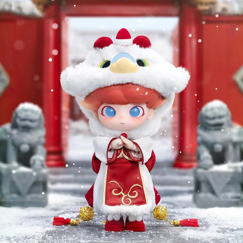 Новая подлинная модель Dimoo Auspicious Beast игрушки 1/8 подвижная шарнирная кукла модные