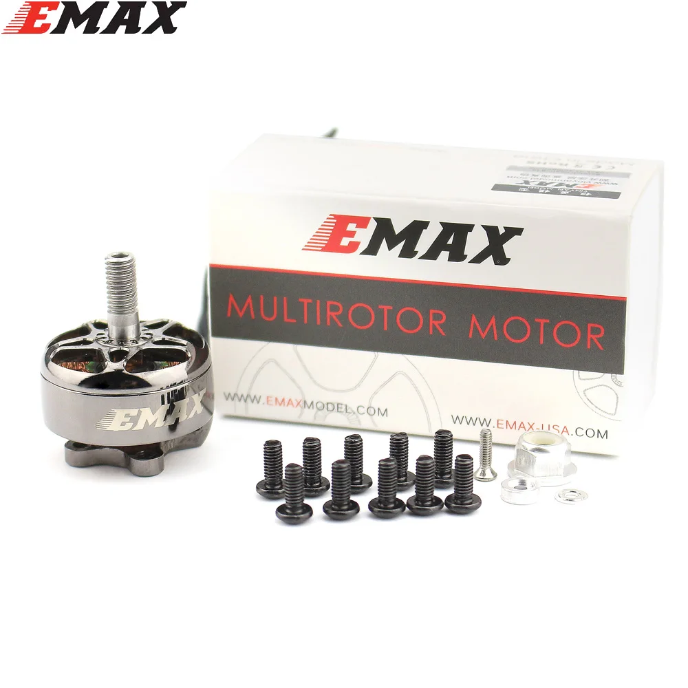 4 шт. EMAX ECOII Series 2807 6S кв 5S 4S бесщеточный двигатель для FPV гоночного