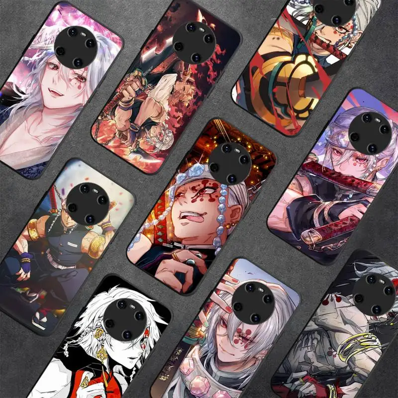 

Demon Slayer Uzui Tengen Phone Case for Samsung A51 A30s A52 A71 A12 for Huawei Honor 10i for OPPO vivo Y11 cover