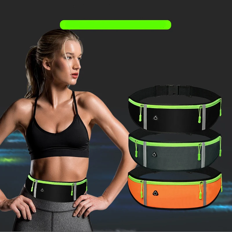 Sports Invisible Bodypack Men's and Women's Running Mobile Phone Bag Outdoor Waterproof Multi-function Fashion New Mini Hip Sack