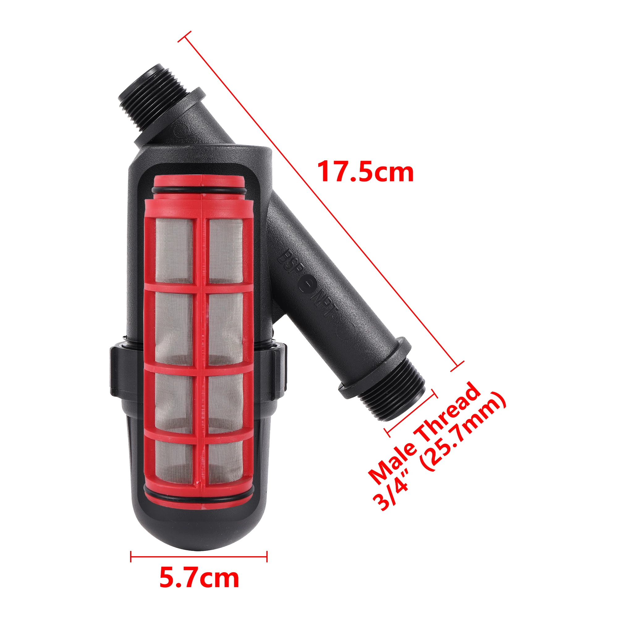 

Пластиковый дисковый фильтр Talk-Satisfied 3/4", 100-120 меш