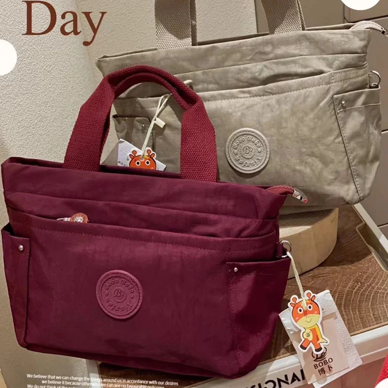 

Брендовая Высококачественная женская сумка через плечо, женская сумка с верхней ручкой, нейлоновая сумка через плечо, женская сумка-мессенджер, сумка-тоут для покупок