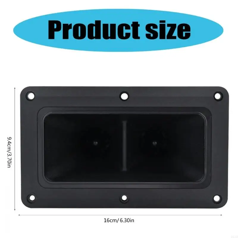 DXAB 1 пара тройной звук пьезоэлектрический твиттер динамика 160x94 мм