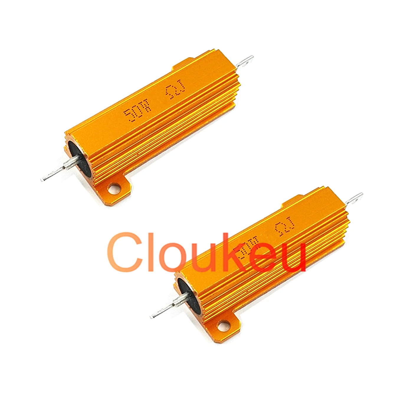 

Gold резистор с алюминиевым корпусом 5%