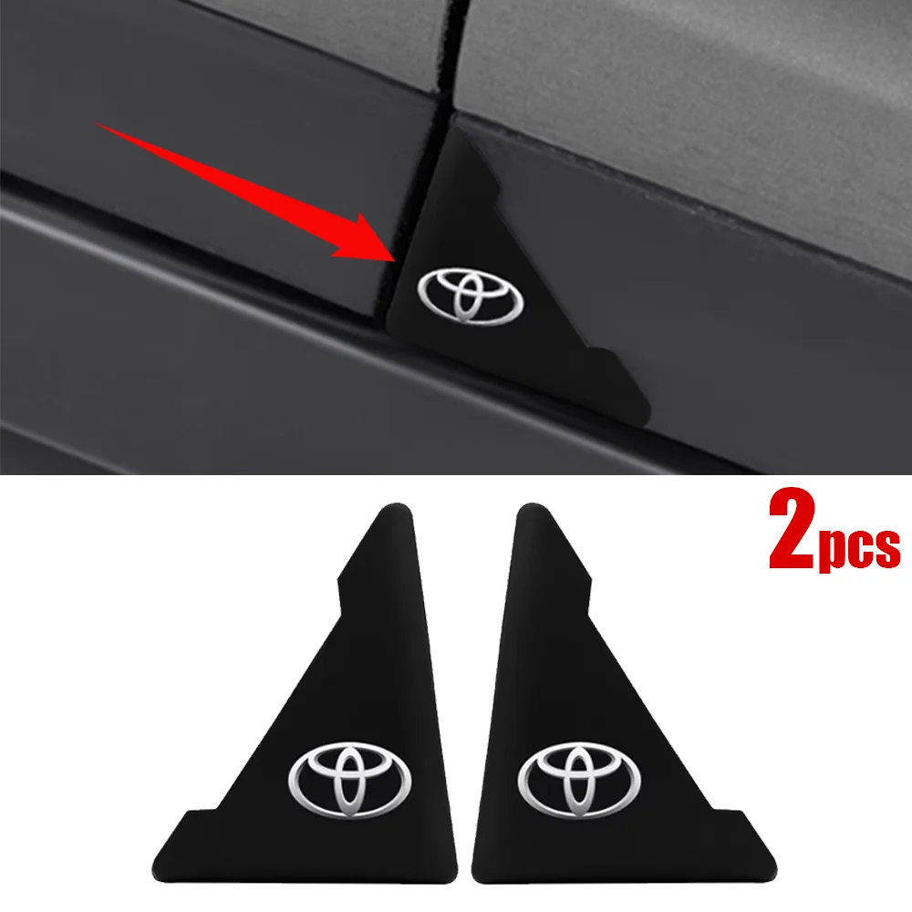 2 шт. угловая крышка для двери автомобиля бампер наклейки против царапин Toyota Corolla