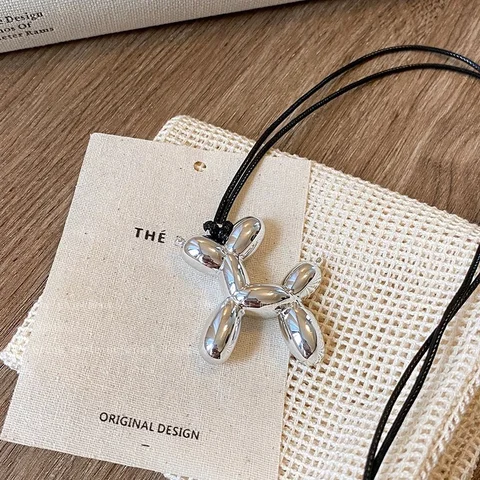 HYFAD Золотой/Серебряный кулон-шар с собакой  для женщин