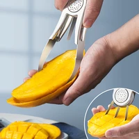 creative mangoes fruit cutter machine flesh separator stainless steel mango cut kitchen gadget accessories