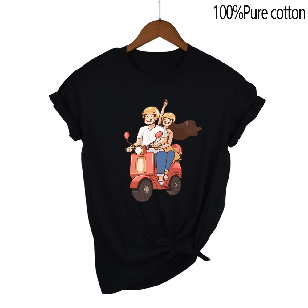 

Футболка женская для велоспорта, 100% хлопок, удобная дышащая, разные цвета