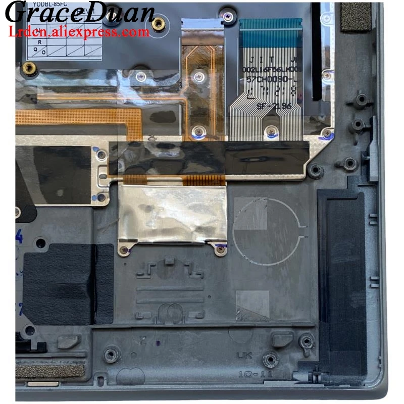 CFR канадский французский серебристый верхний чехол для клавиатуры упор рук Lenovo