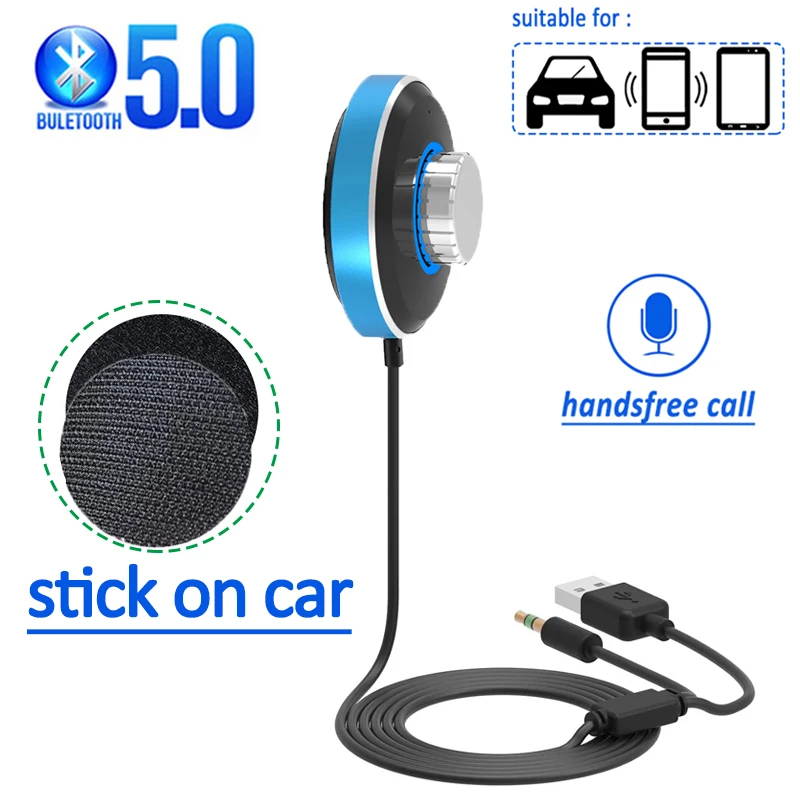 Bluetooth Aux адаптер беспроводной Автомобильный 5 0 аудио приемник 3 мм разъем USB стерео