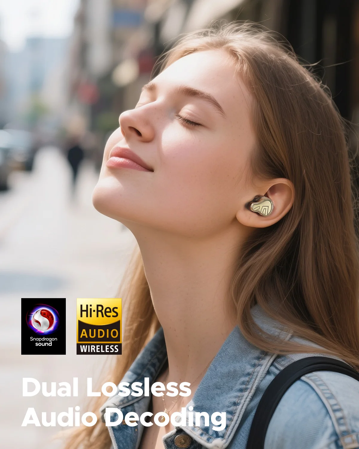 Фото Наушники SoundPEATS H3 Hybrid 1 DD+2 BA с 3 драйверами, HiFi Bluetooth, беспроводные наушники с ANC, поддержкой LDAC и AptX, звуком Hi-Res без потерь и 6 микрофонами. №4