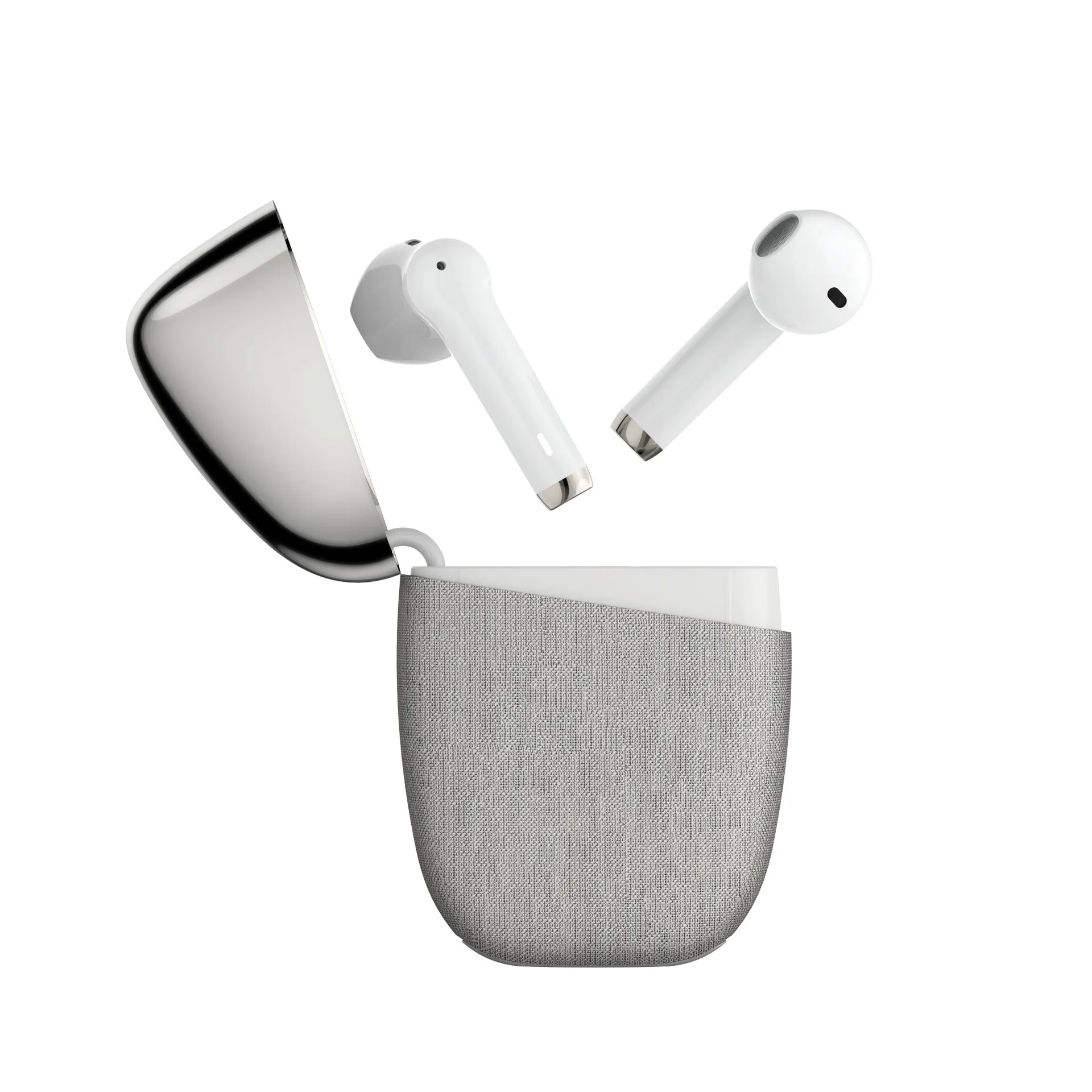 

True Wireless Binaural TWS Bluetooth 5.2 Headset Qualcomm 3040 Supports Aptx Dual-mic Call Noise Reduction