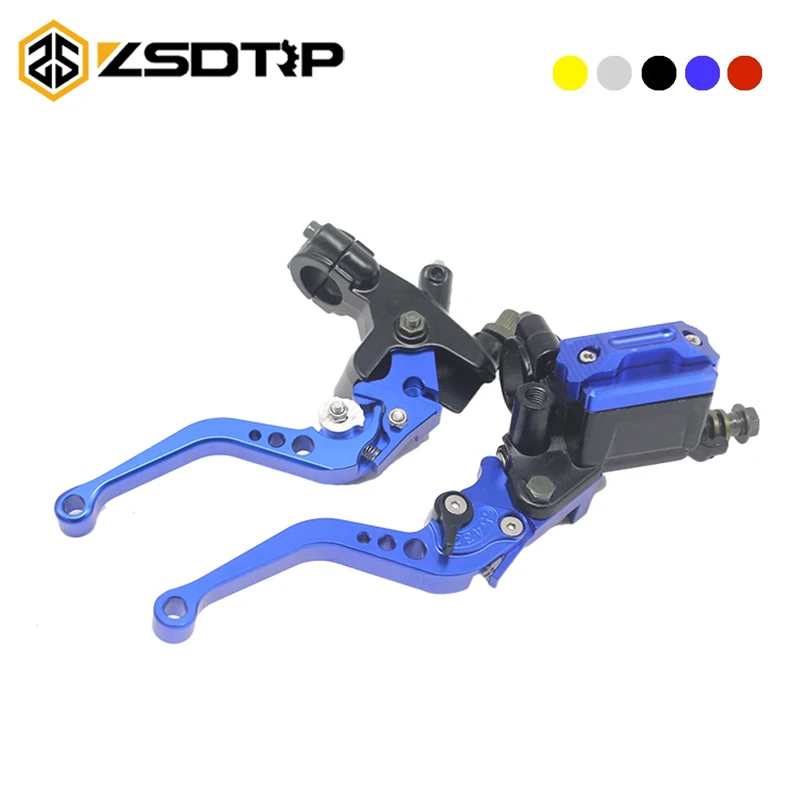 

ZSDTRP Universal 22mm Motorcycle Brake Clutch Master Cylinder Reservoir Pump Levers Hydraulic Clutch Lever For most Motorcycle