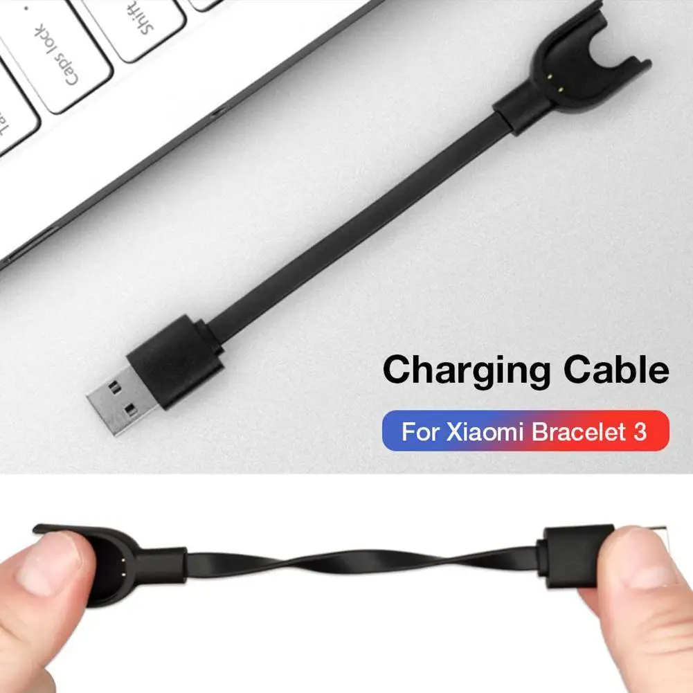 

15 cm Charging Cable for Xiaomi Mi Band 3 Charger Cable Data Cradle For MiBand 3 Replacement USB Charging Line Smart Accessories