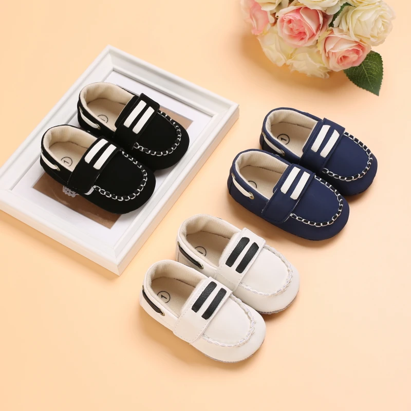 Повседневная Кожаная Обувь Для Мальчиков. Нескользящая Спортивная На Мягкой