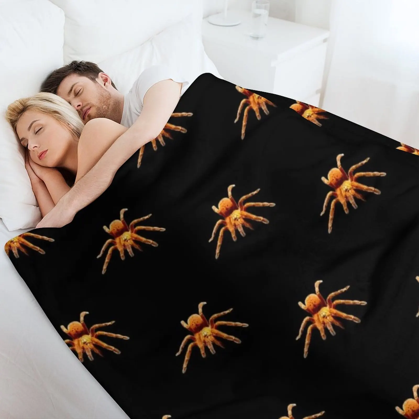 ОБТ -Птеринохилус Мурнус Оранжевое одеяло Тарантул Волосатый диван-кровать