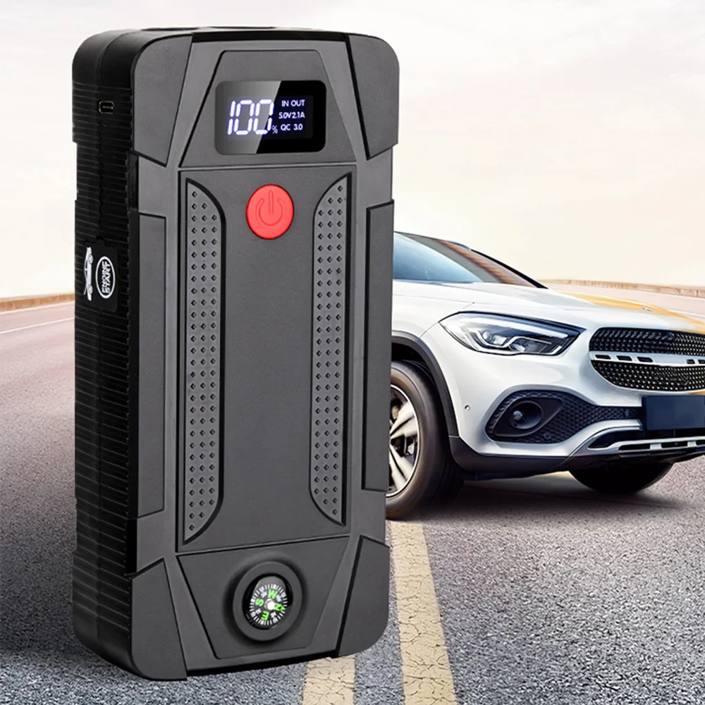 

Automobile Emergency Starting Power Supply 20000mah Car Jump Starter Power Air Compressor Tire Pump Car Booster Starting Device