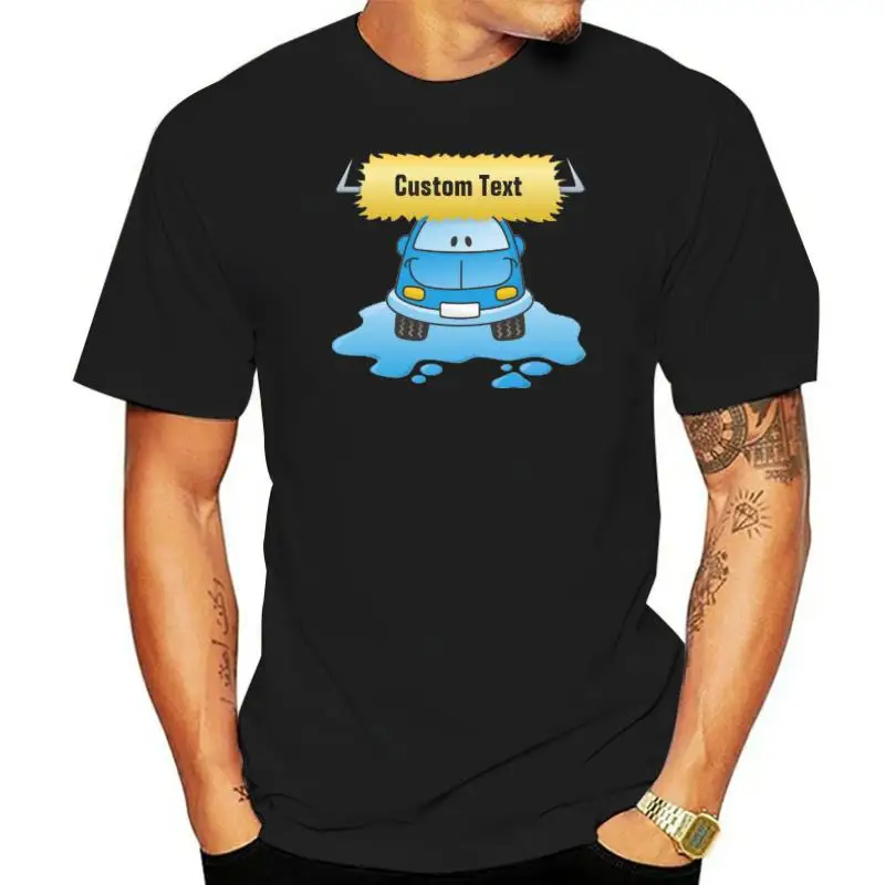 

Men Funy T-shirt Carwash cartoon tshirs Women T Shirt(1)