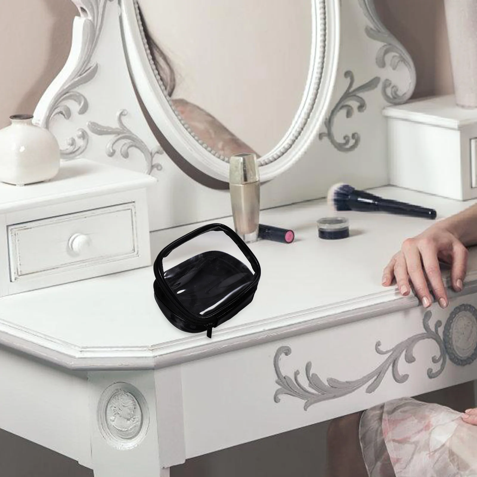 Прозрачная сумка для туалетных принадлежностей прозрачные сумки путешествий