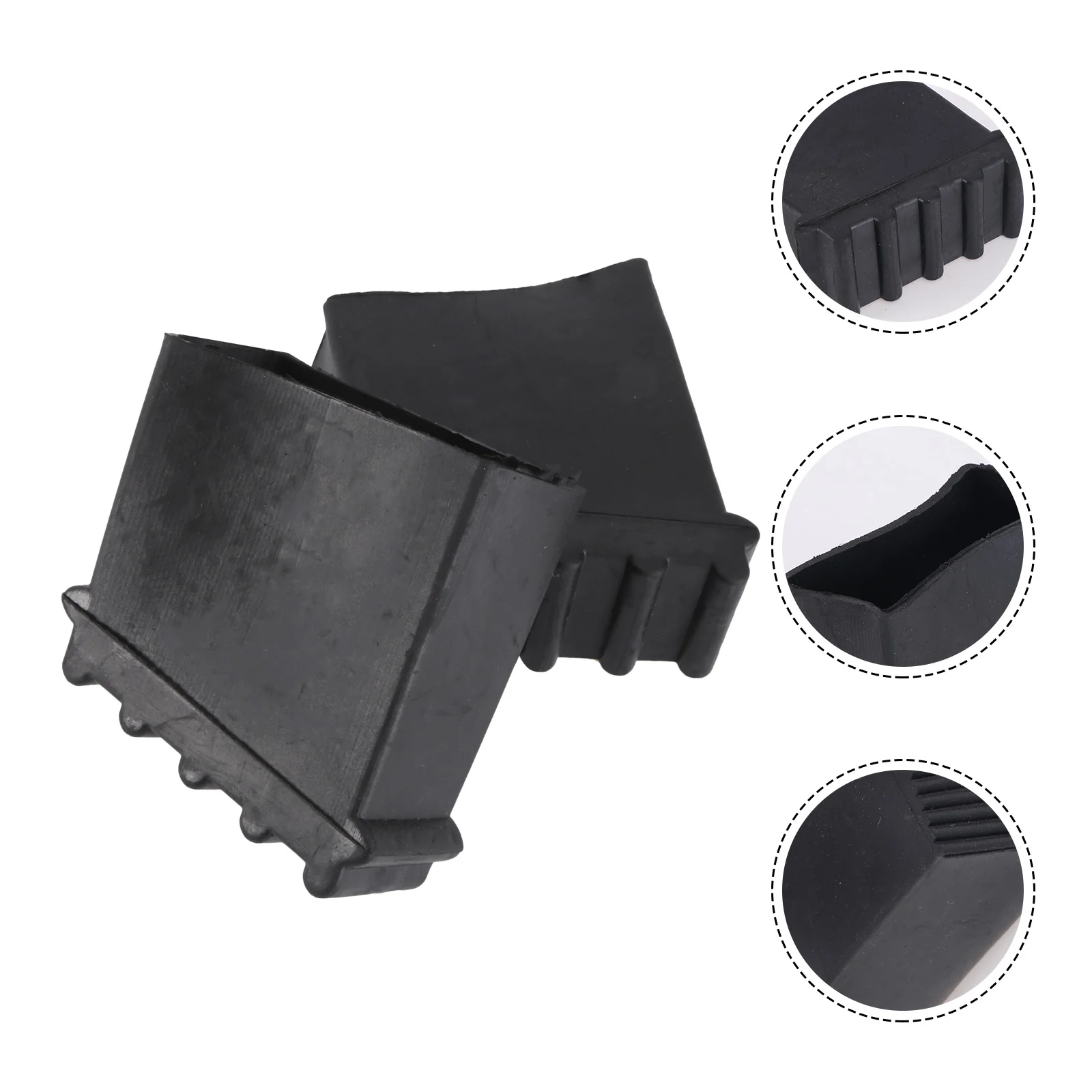 

2 шт., Нескользящие чехлы на ножки стула