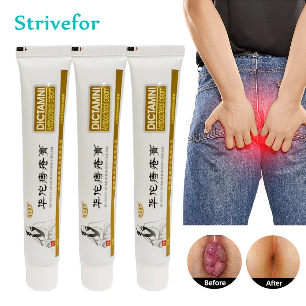 

3 шт., мазь от геморроя для лечения внутренней трещины