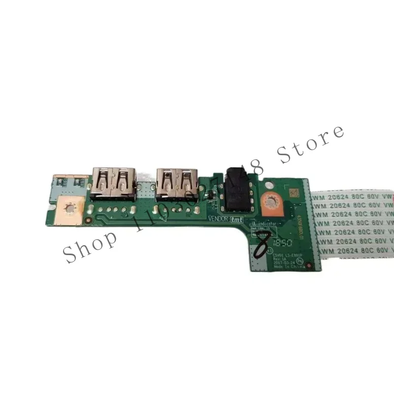 WYORESY для Acer Aspire 3 A315-53 A515-51 41 A615-51 USB-аудиоплата с кабелем 4350F6B0L01 C5V01 LS-E891P