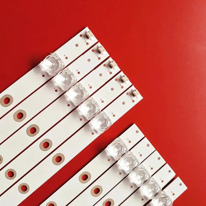 

Kit 10pcs LED bar for LB-GM3030-GJ0D22555X10AN22-R-1-H L T 55PUS7304 55PUS6704 55PUS7394 55PUS7504 TPT550J1-QUBH84.K 55PUS6754