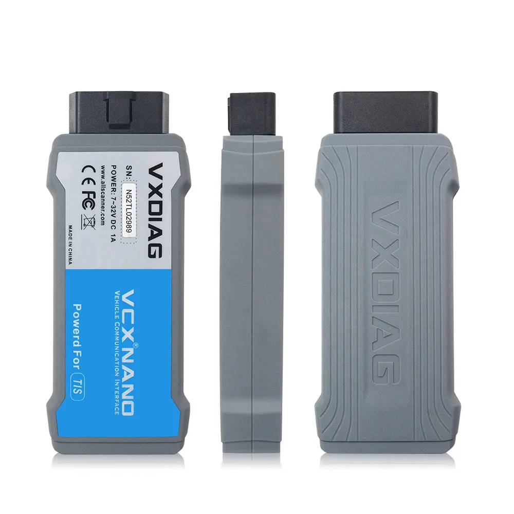 Диагностический кабель VXDIAG VCI J2534 OBD2 сканер VCX NANO для автомобилей Toyota