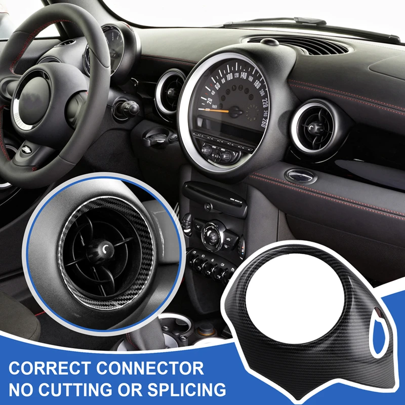 Car Side Air Conditioner Vent Outlet Frame Trim Cover Fit For Mini Cooper R54 R56 Clubman R55 Crossover R60