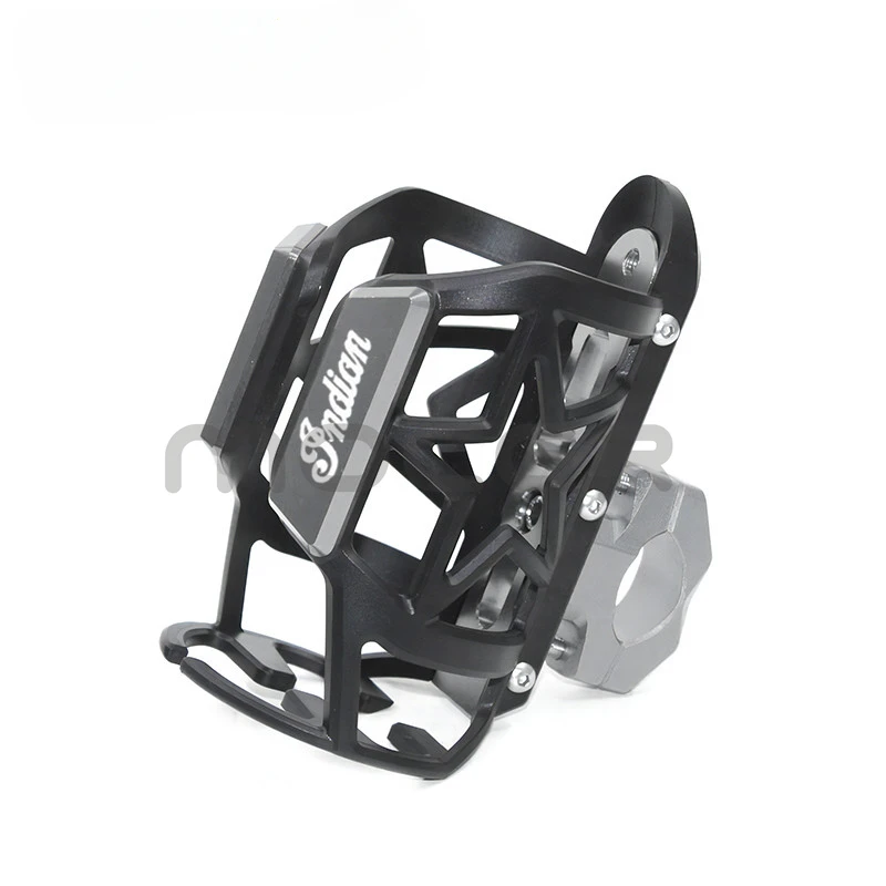 For Indian Motorcycle Supplies CNC Drink Stand Water Bottle Cage Cup Holder Objects Accessories Universal Mount Modified Parts