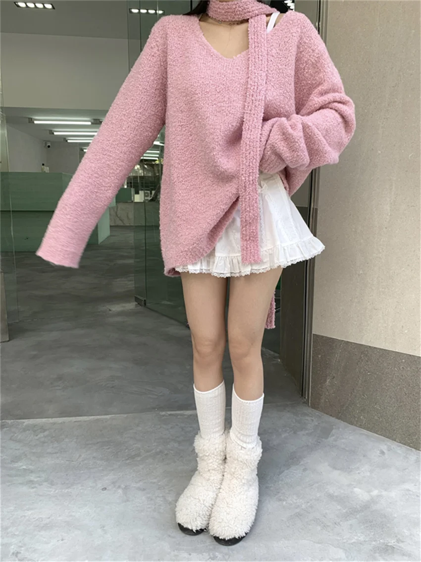 Alien Kitty модные весенние Повседневные свитера для женщин Нежный 2024 Кемпинг