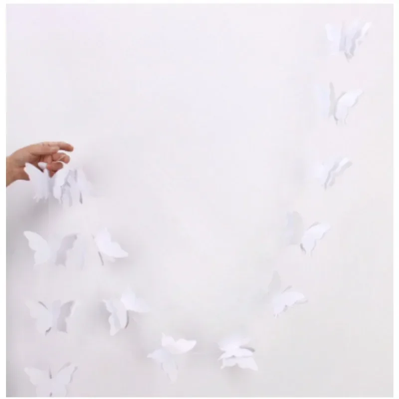 

MOONBIFFY 3D бумажная гирлянда-бабочка 2 шт